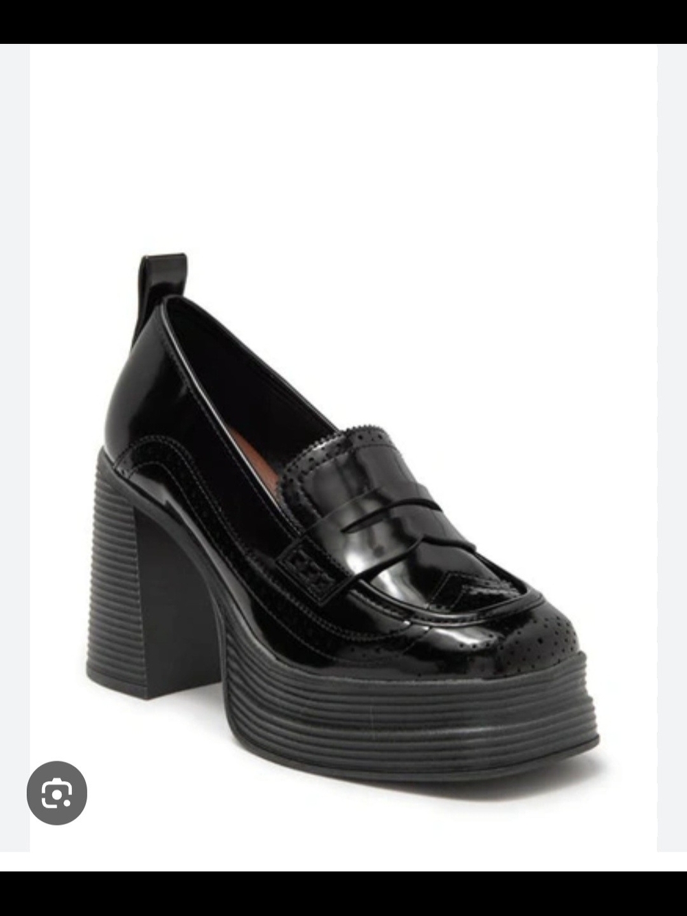 Yisel Platform Loafer Pump In Stone